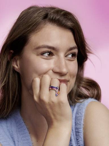Pandora ME Shocking Purple Ring
