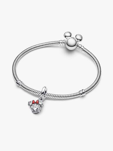 Disney Minnie Mouse Silhouette Dangle Charm