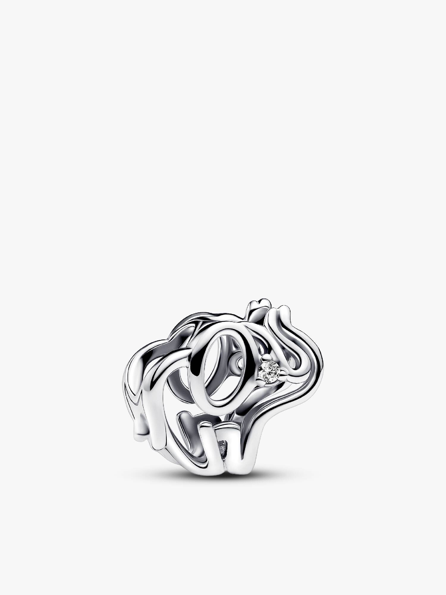 Openwork Elephant Charm