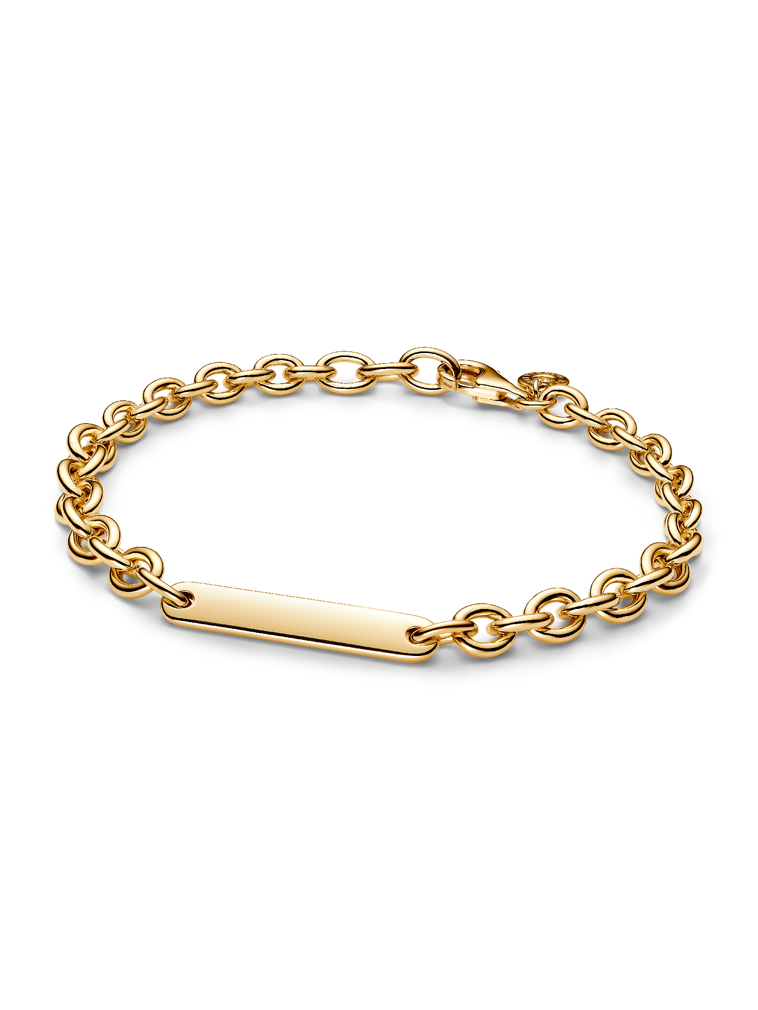 Engravable Bar Link Bracelet