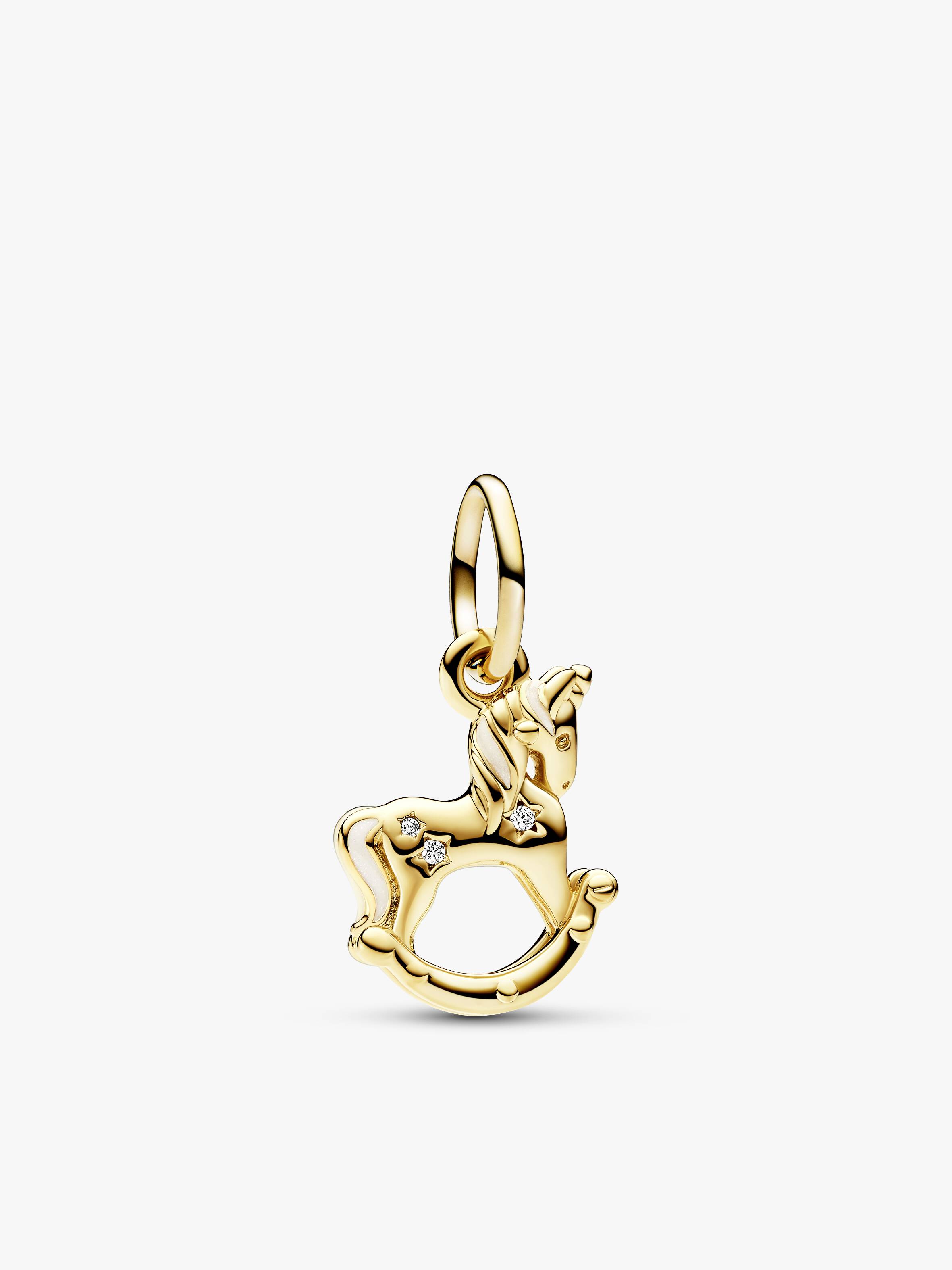 Rocking Unicorn Dangle Charm