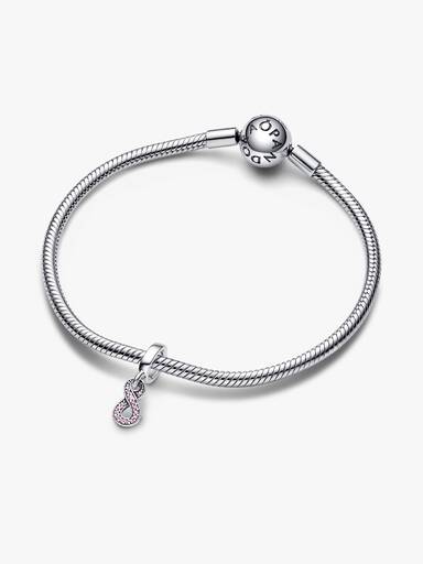 Sparkling Infinity Dangle Charm