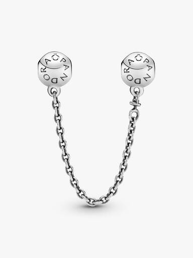 Silver safety chain