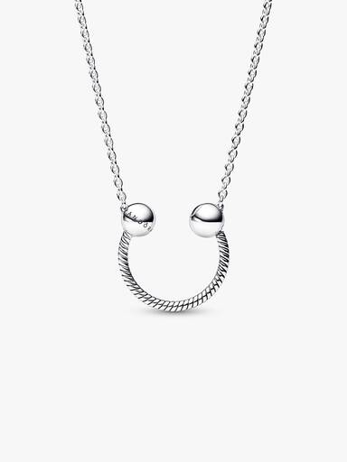 Pandora Moments U-shape Charm Pendant Necklace