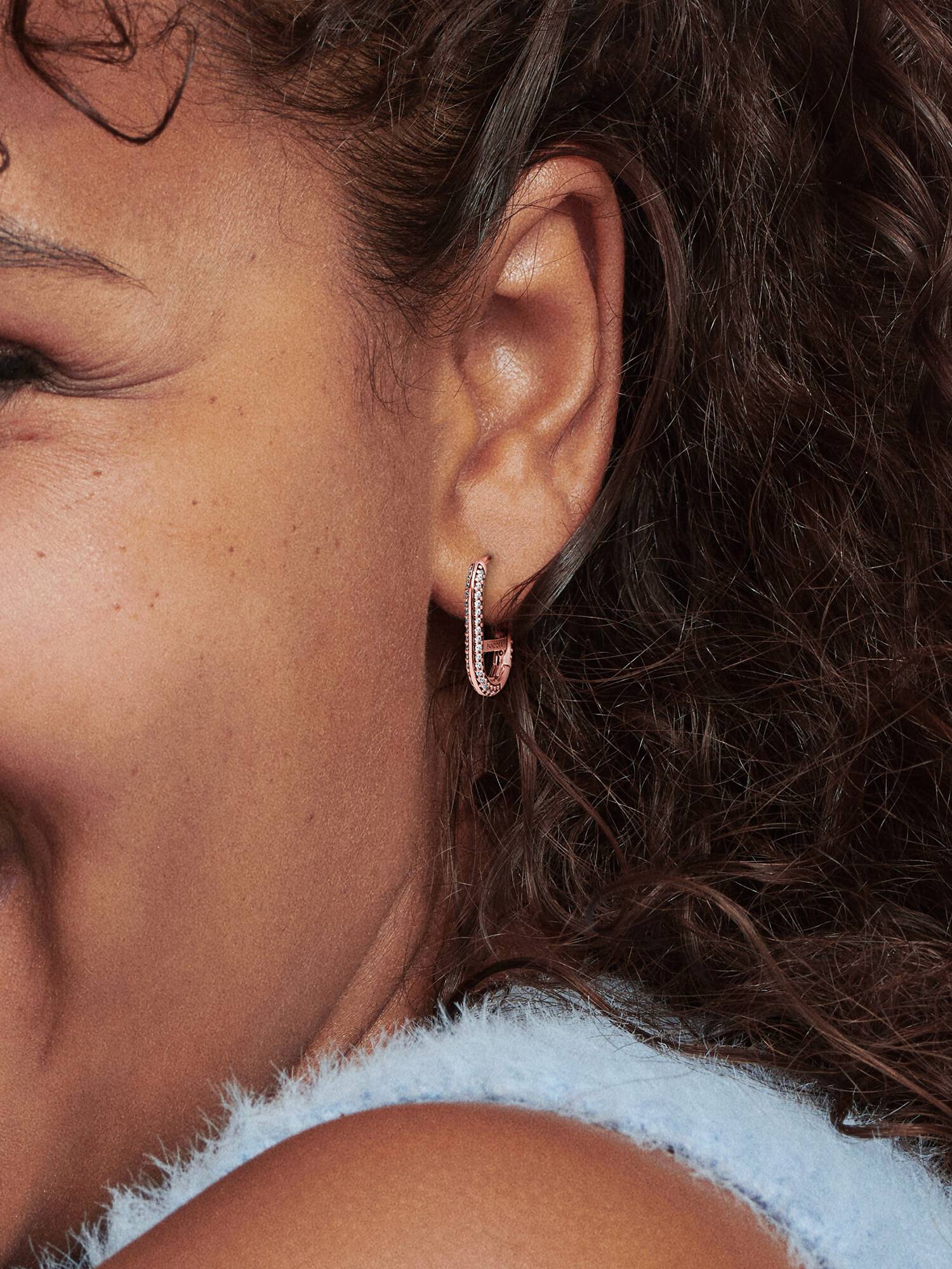 Pandora ME Pavé Link Earring