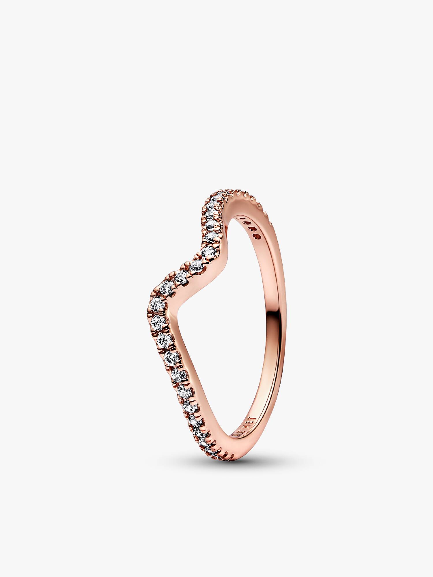 Sparkling Wave Ring