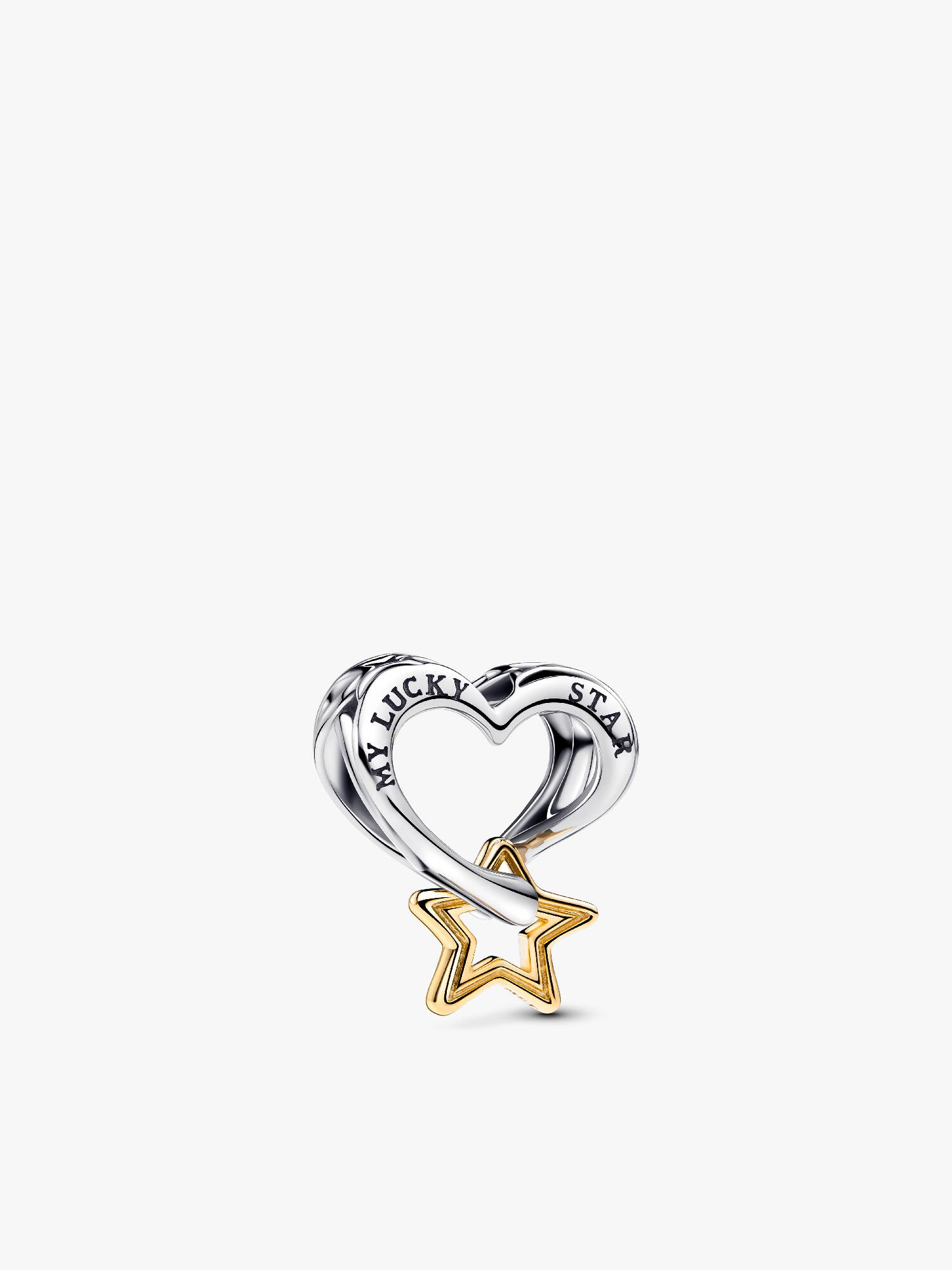 Lucky Star & Heart Charm
