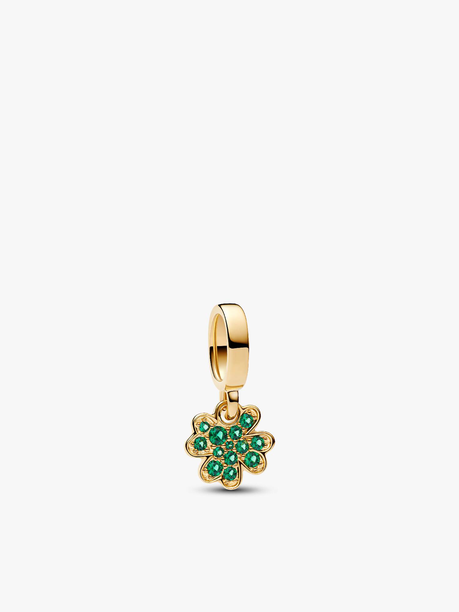 Four-leaf Clover Dangle Charm