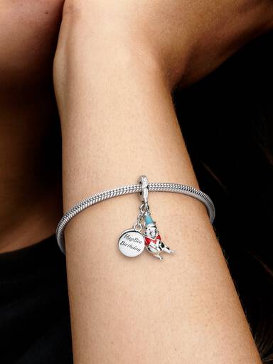 Disney Winnie the Pooh Birthday Dangle Charm