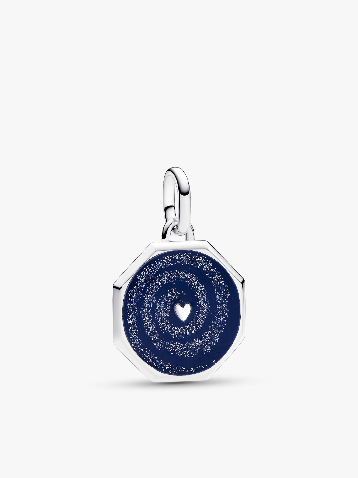 Pandora ME Galaxy Heart Medallion Charm