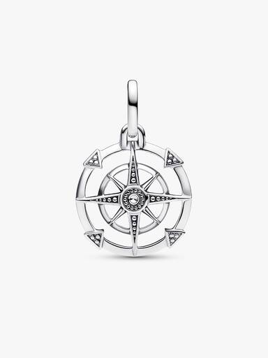 Compass Medallion Charm