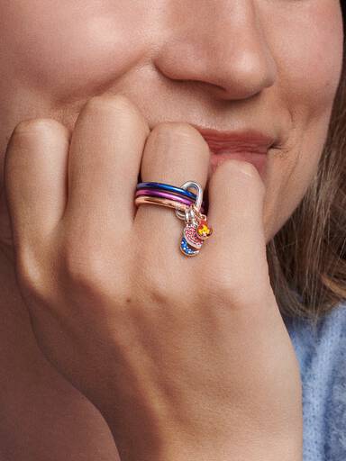 Pandora ME Shocking Purple Ring