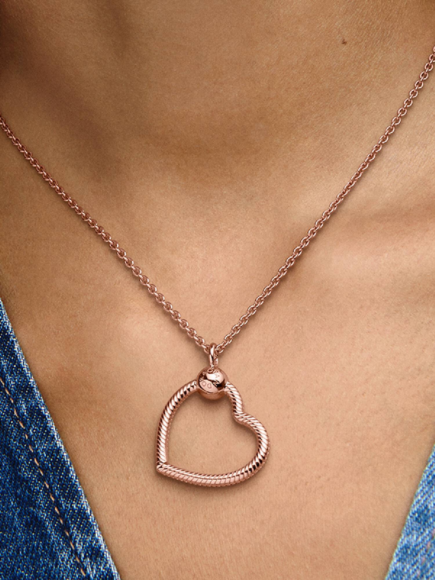 Pandora Moments Heart Charm Pendant