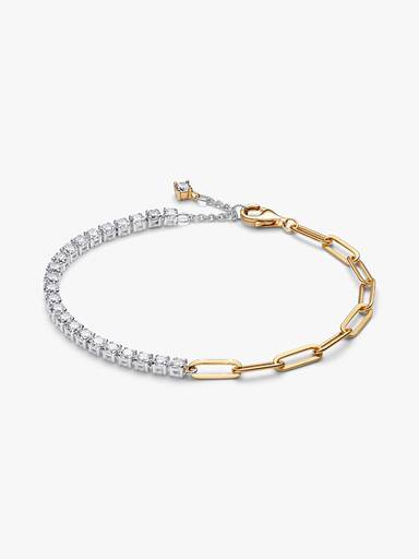 Links & Tennis Bracelet