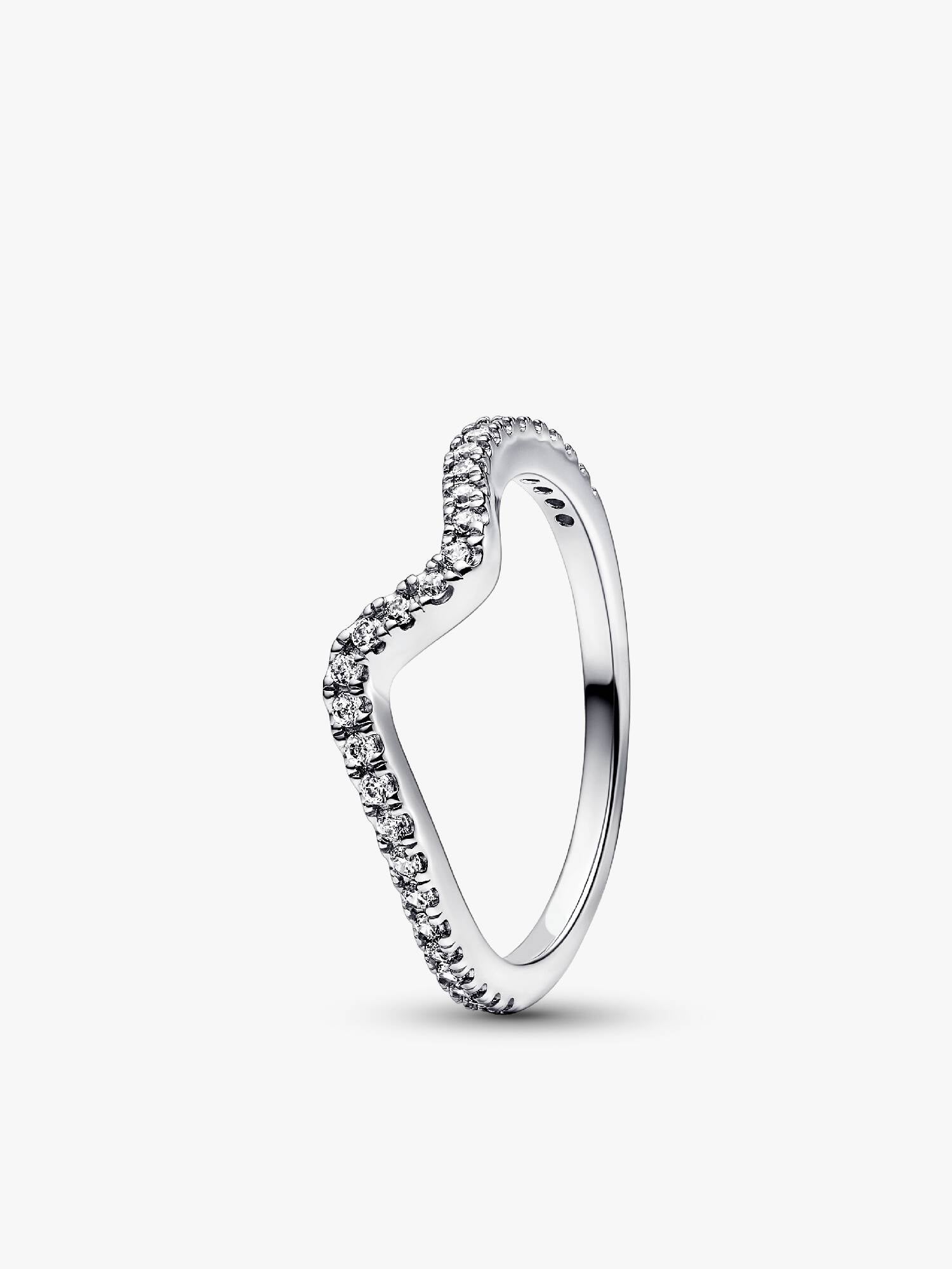 Sparkling Wave Ring