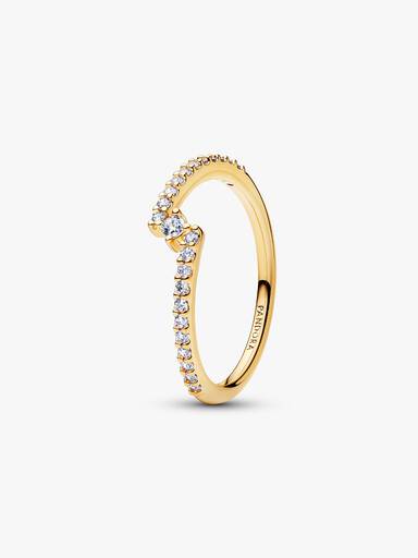 Sparkling Split Pavé Ring