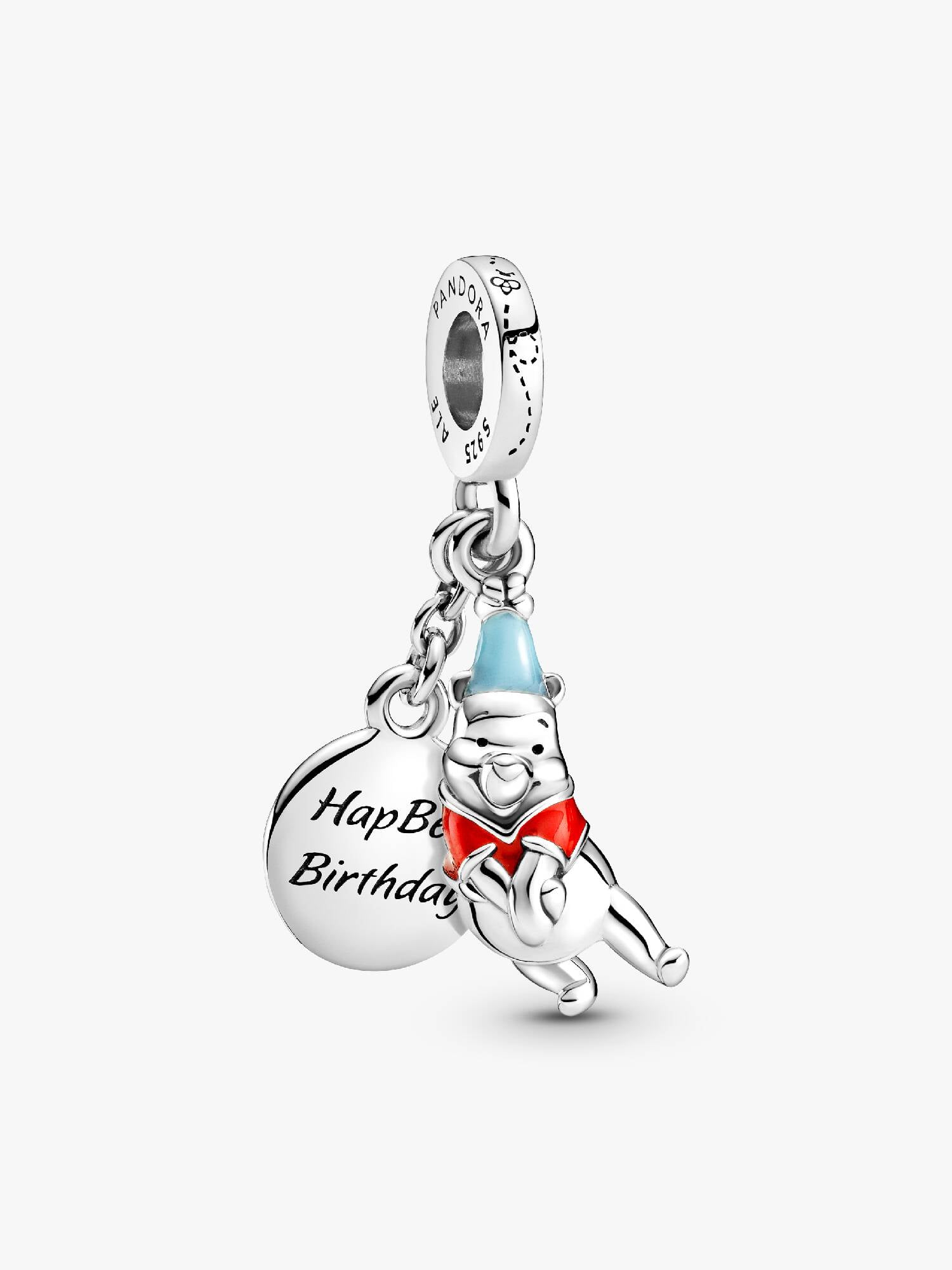 Disney Winnie the Pooh Birthday Dangle Charm