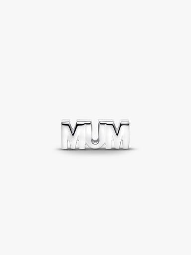 تعليقة سوار تكتب كلمة Mum، يمكن ارتداؤها على الوجهين