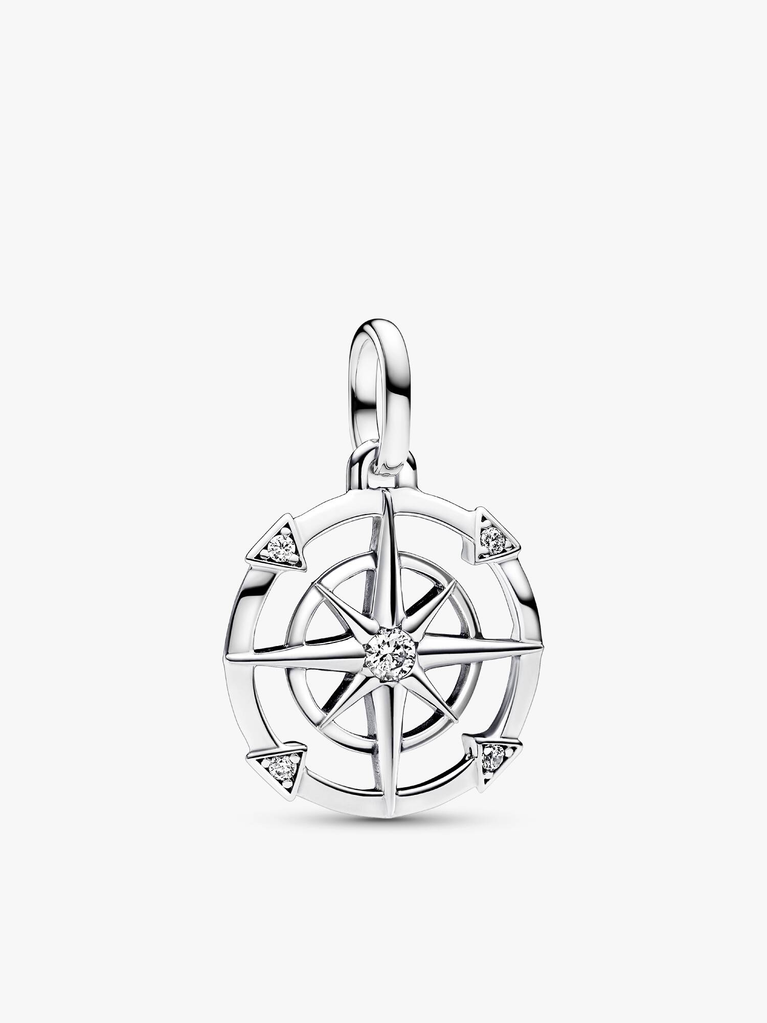 Compass Medallion Charm