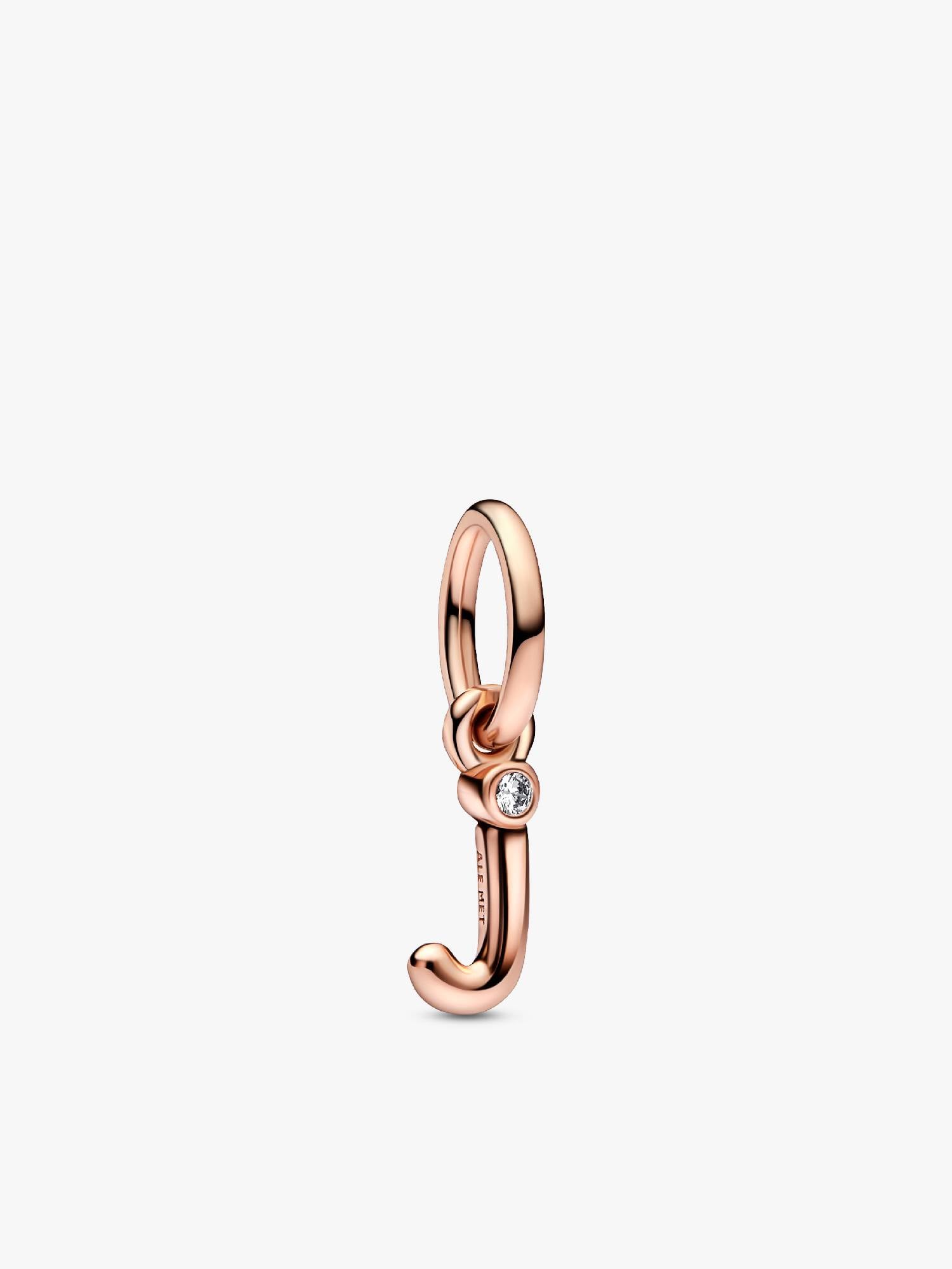 Letter j Script Alphabet Dangle Charm
