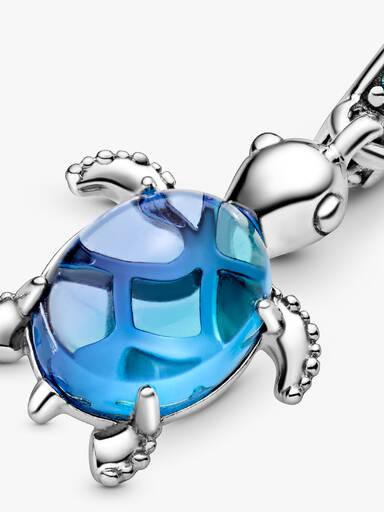 تعليقة سوار متدلّية Murano Glass Sea Turtle