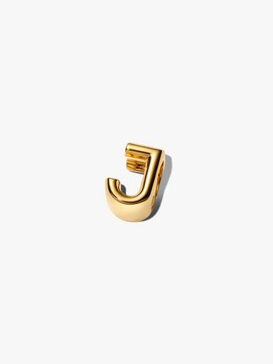 تعليقة على شكل الحرف "J"