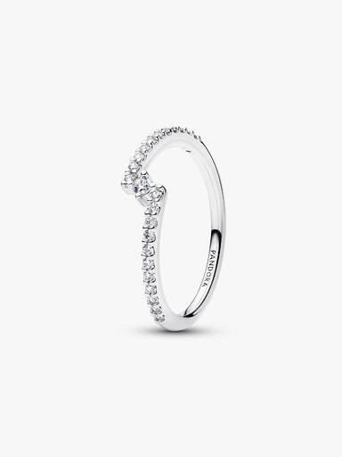 Sparkling Split Pavé Ring