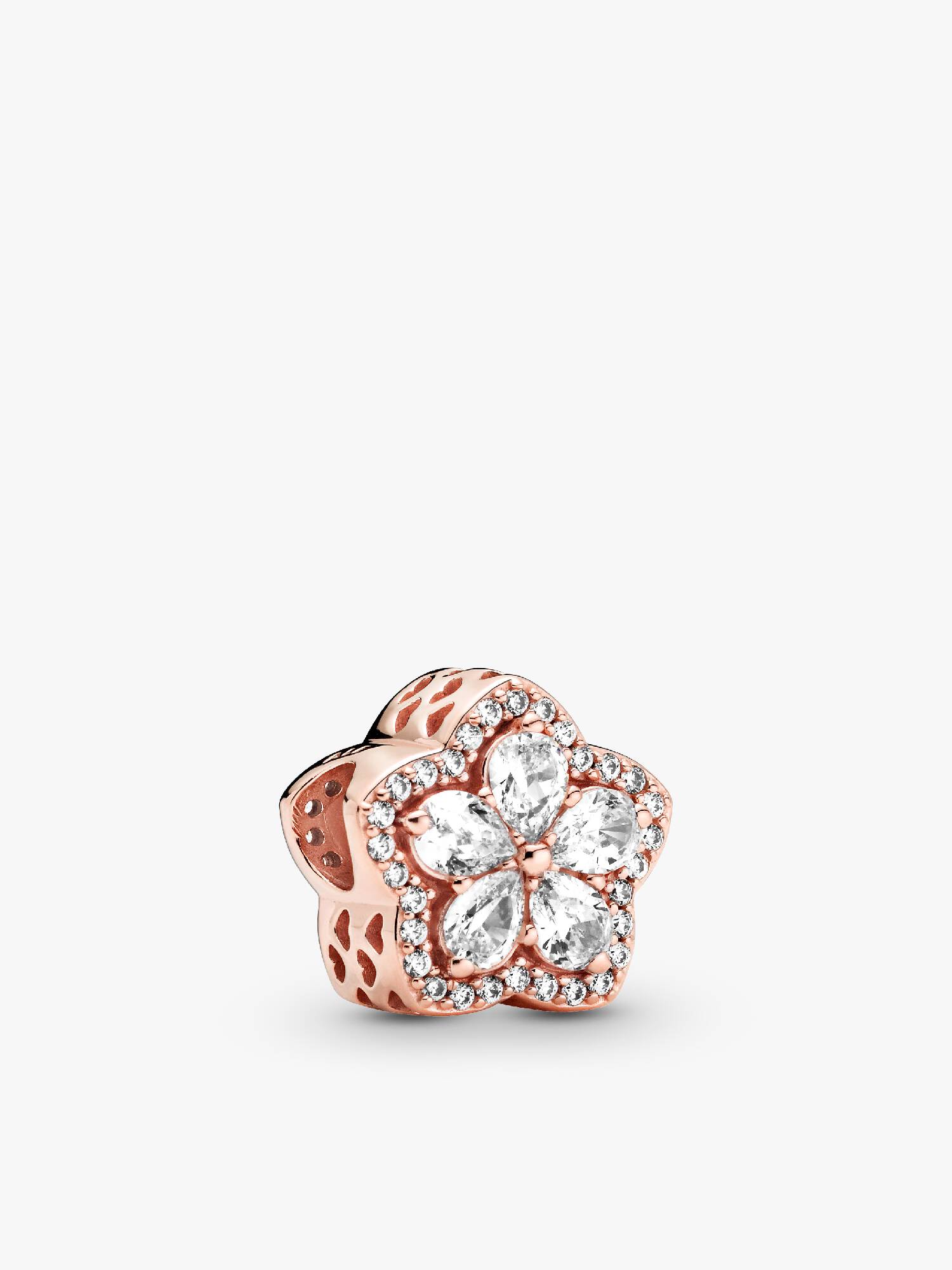 Sparkling Snowflake Pavé Charm