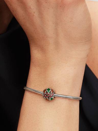 Holiday Joy Openwork Charm