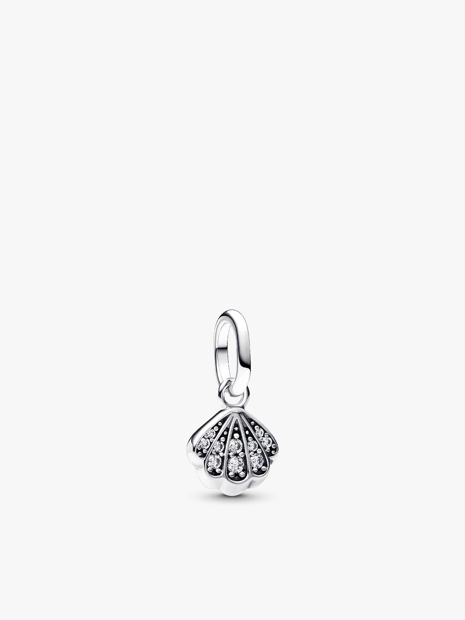 Sparkling Shell Mini Dangle Charm