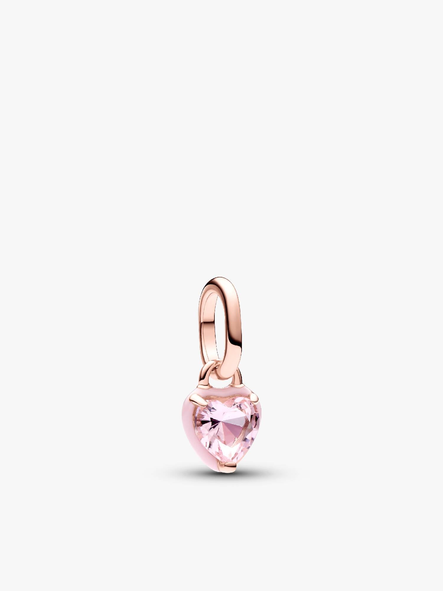 Pandora ME Pink Chakra Heart Mini Dangle Charm