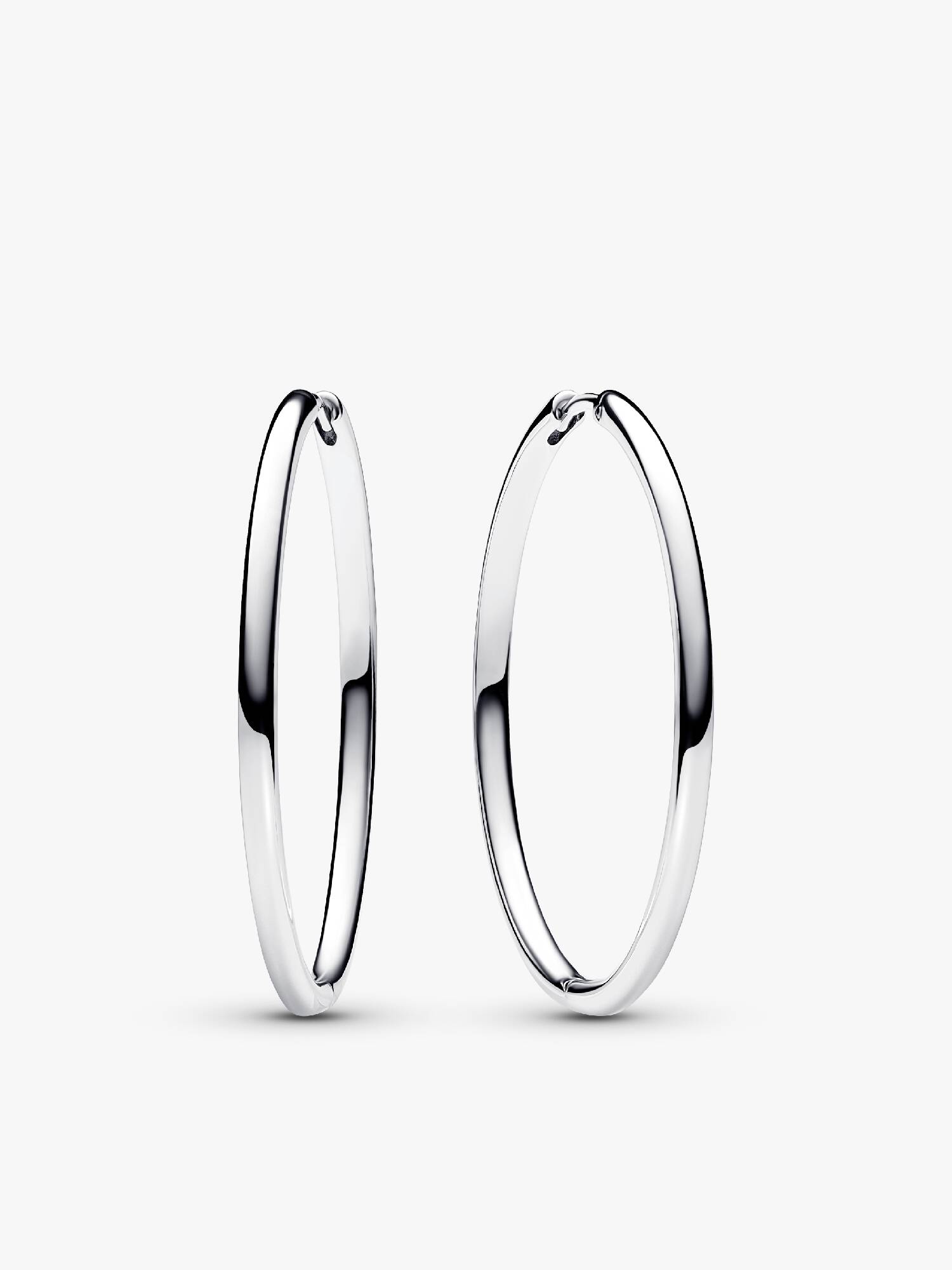 Pandora Moments 40 mm Charm Hoop Earrings