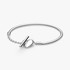 Pandora Moments Heart T-Bar Snake Chain Bracelet Pandora Moments Heart T-Bar Snake Chain Bracelet