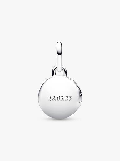 Openable & Engravable Love Locket Dangle Charm