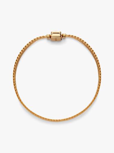 PANDORA Reflexions bracelet in 14k gold-plated