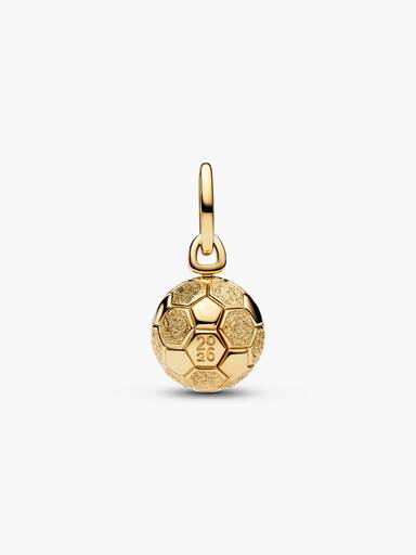 Soccer Ball 2026 Lab-Grown Diamond Dangle Charm