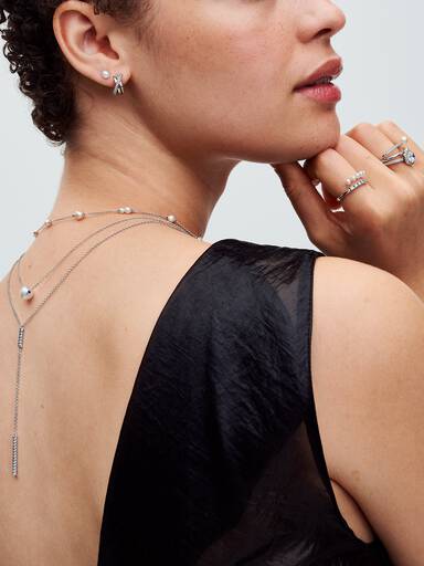 Treated Freshwater Cultured Pearl Collier Necklace