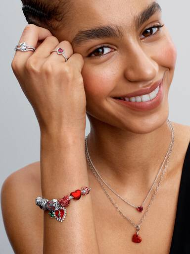 Heart Wings Clasp Snake Chain Bracelet