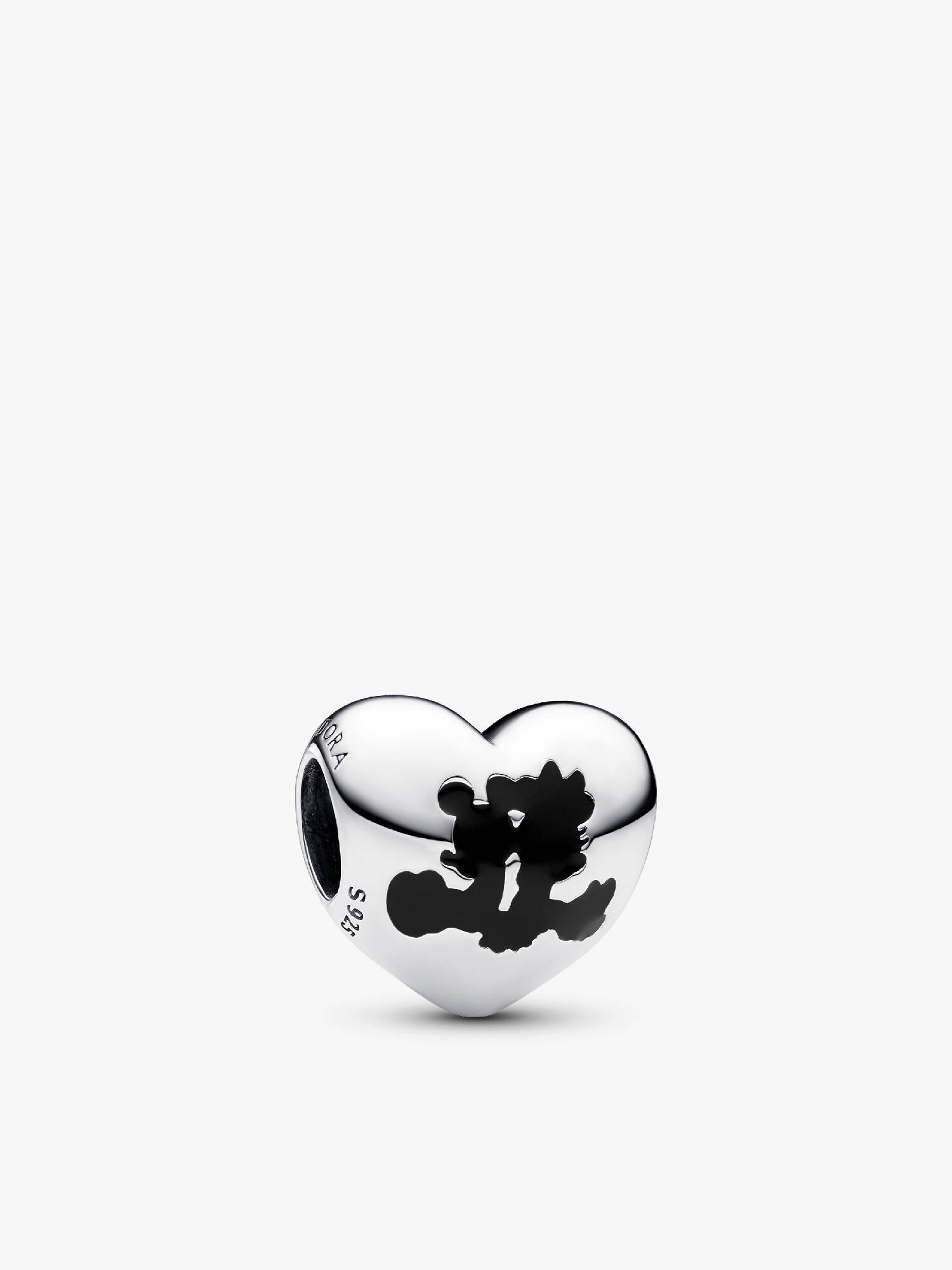 Disney Mickey Mouse & Minnie Mouse Heart Charm