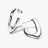 Organically V-shaped Open Hoop Earrings Organically V-shaped Open Hoop Earrings