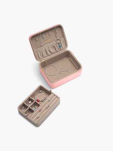 Light pink jewellery box