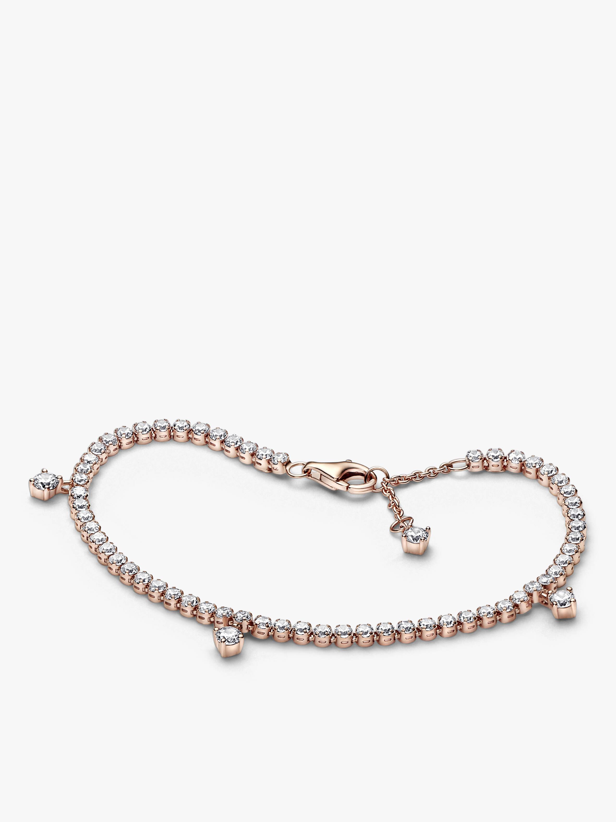 Sparkling Drops Tennis Bracelet