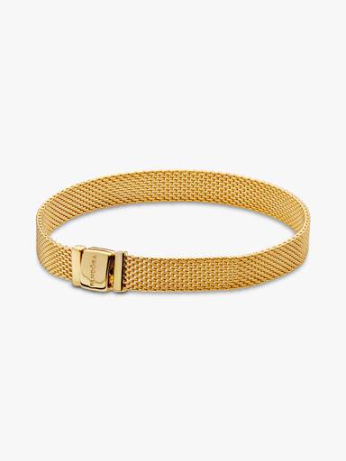 PANDORA Reflexions bracelet in 14k gold-plated