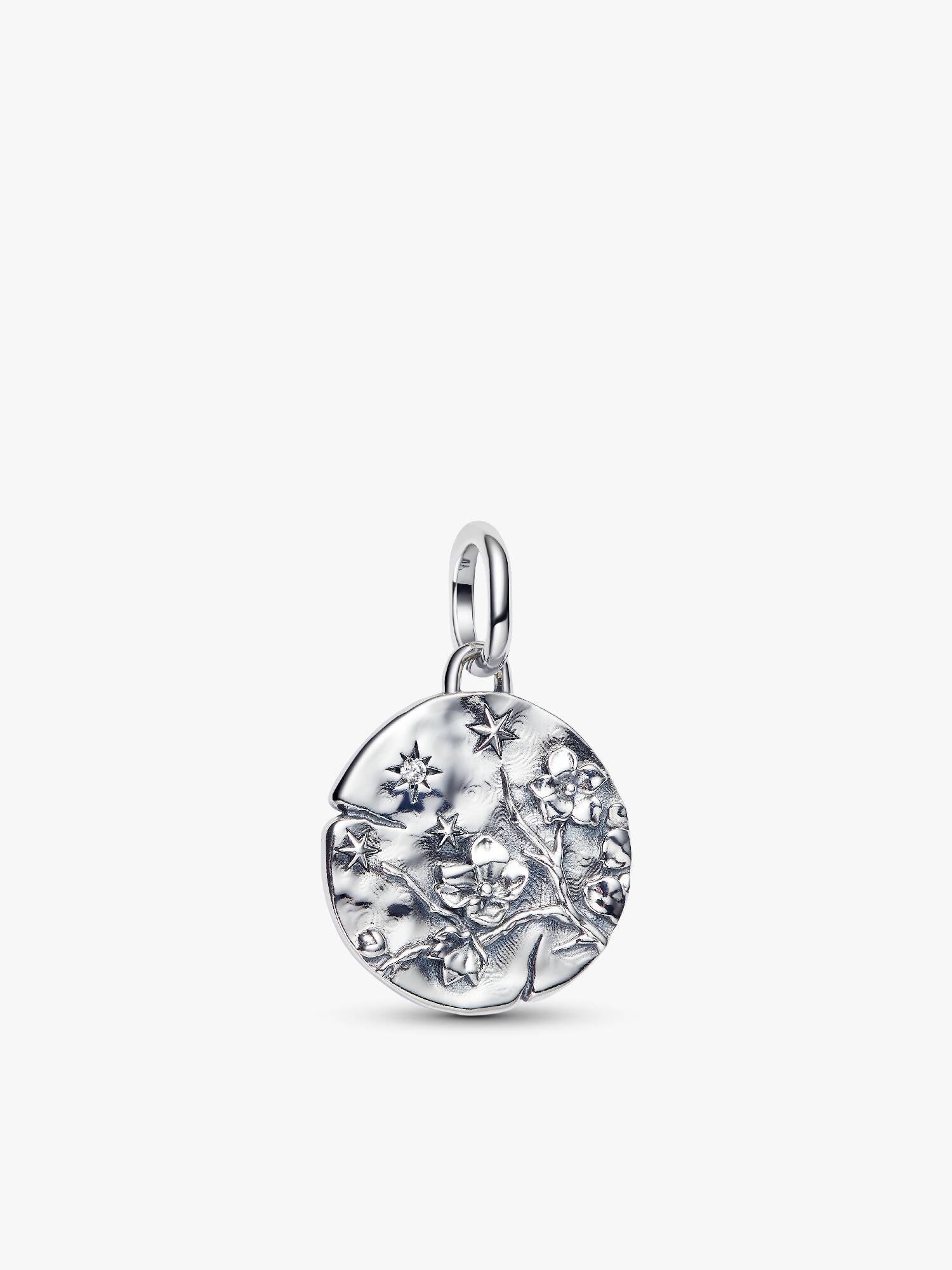 Cherry Blossom Medallion Charm