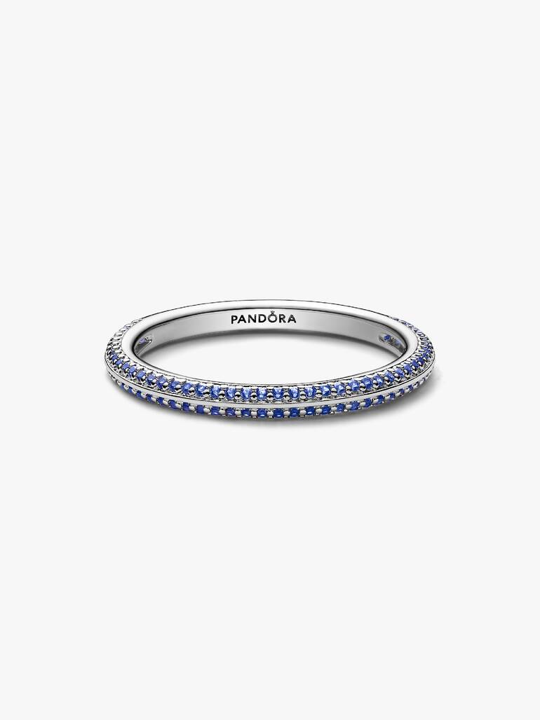 Pandora ME Blue Pavé Ring