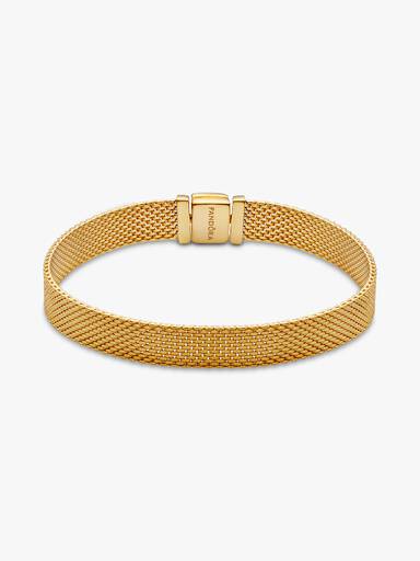 PANDORA Reflexions bracelet in 14k gold-plated