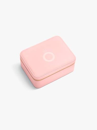 Light pink jewellery box