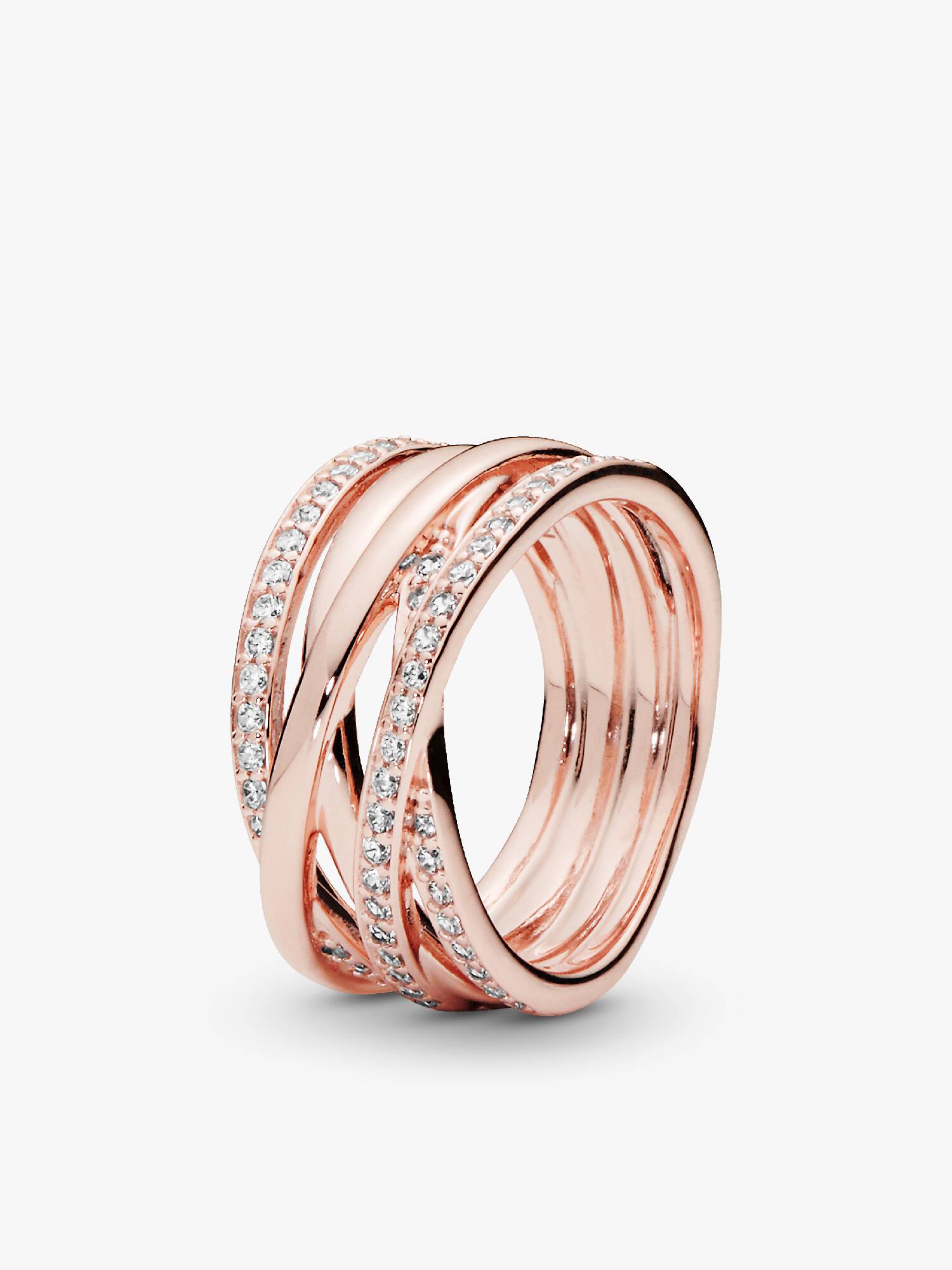 PANDORA Rose ring with clear cubic zirconia