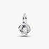 White Eternity Circle Dangle Charm White Eternity Circle Dangle Charm