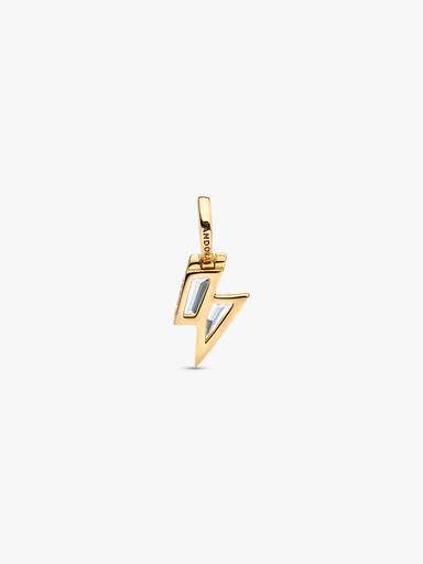 Harry Potter™ Scar 14k Gold & Lab-grown Diamond Pendant